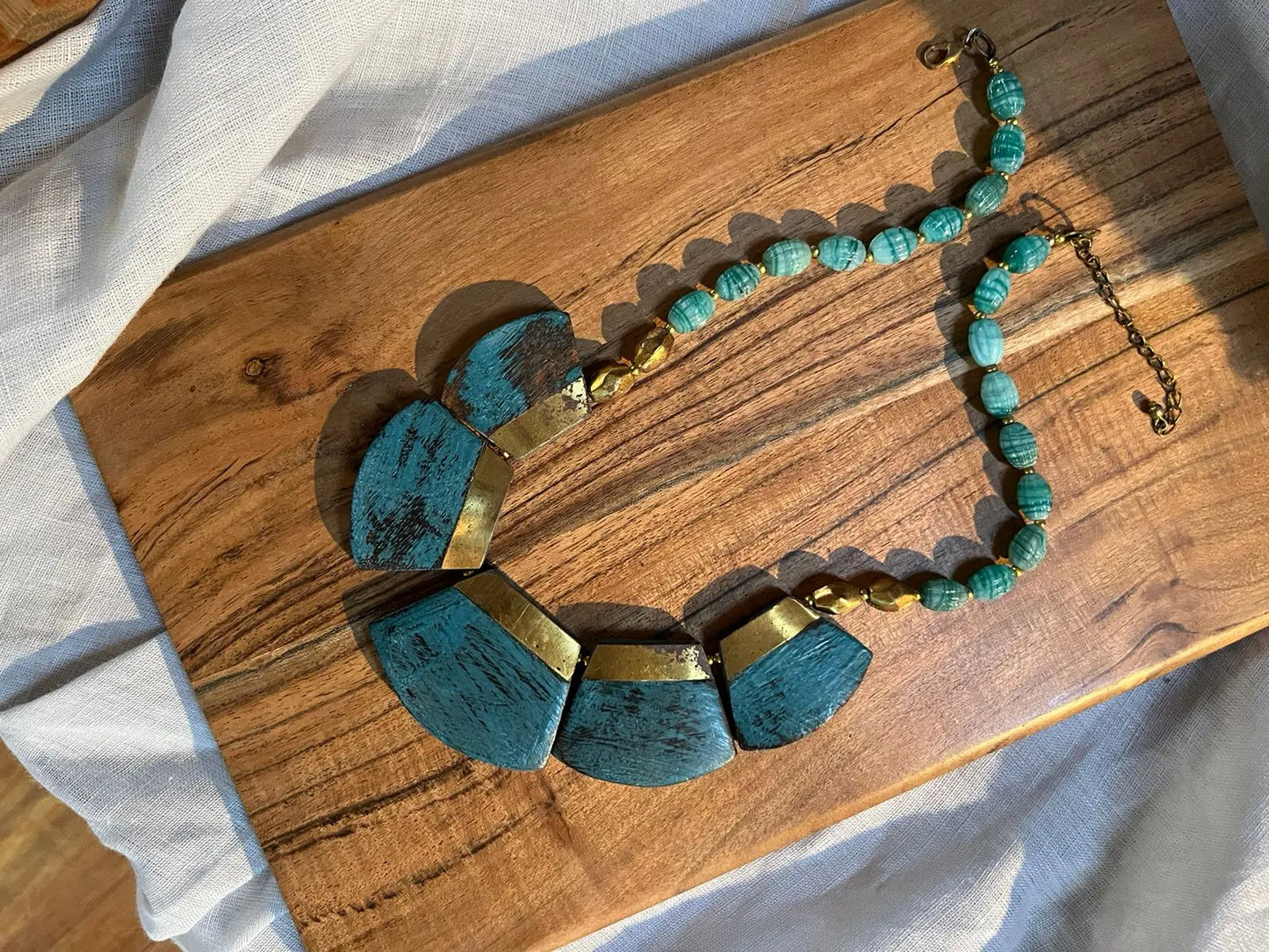 Nature's Embrace Aqua Guiyaajewels