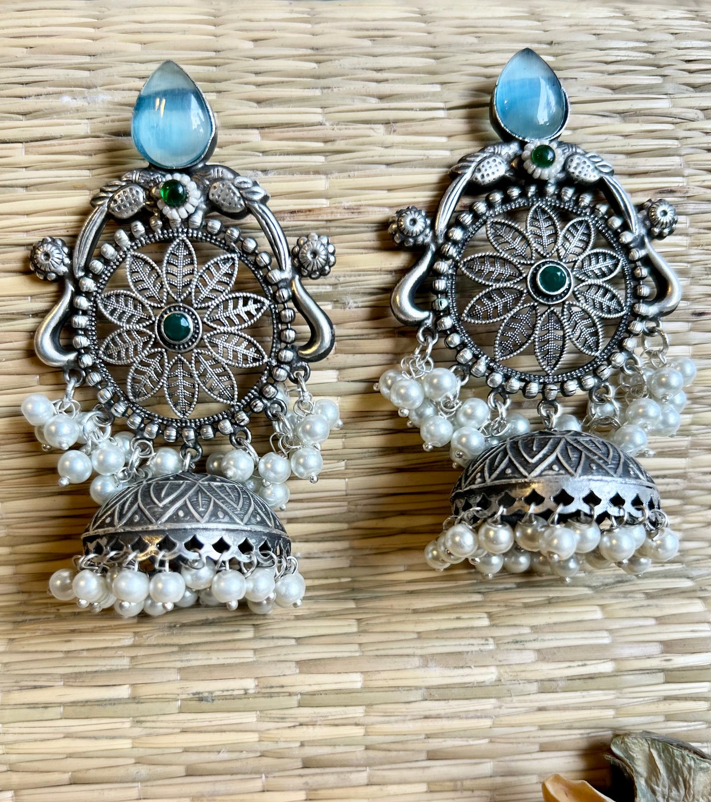 Sky Serenade Jhumka - Garud Wear