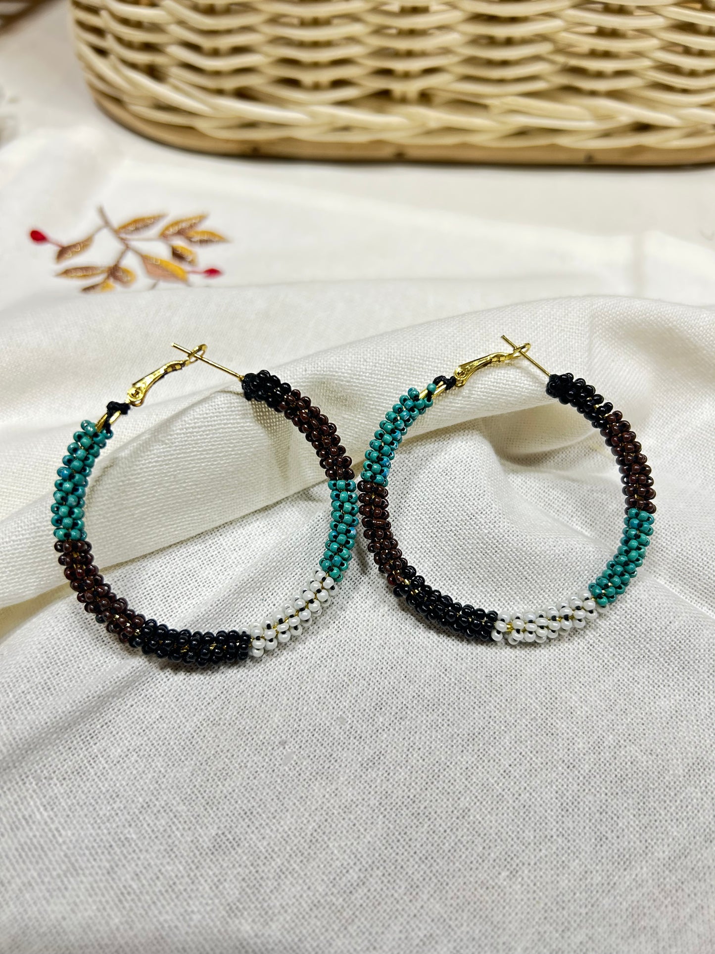 Beads loaded hoops - Garud Wear