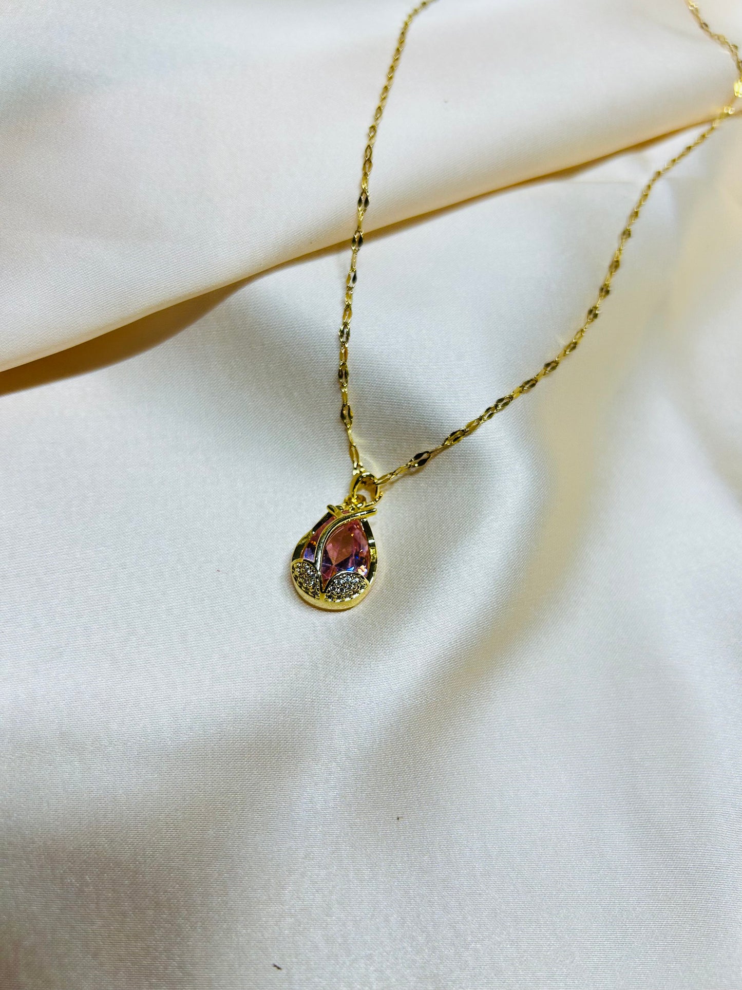Pink Rose Pendant Garud Wear
