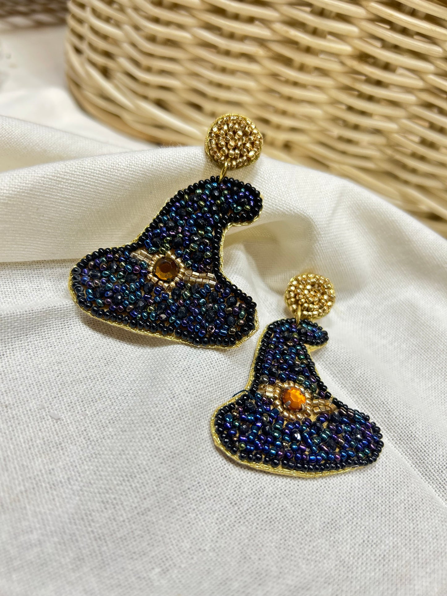 Halloween Hat Earrings - Garud Wear