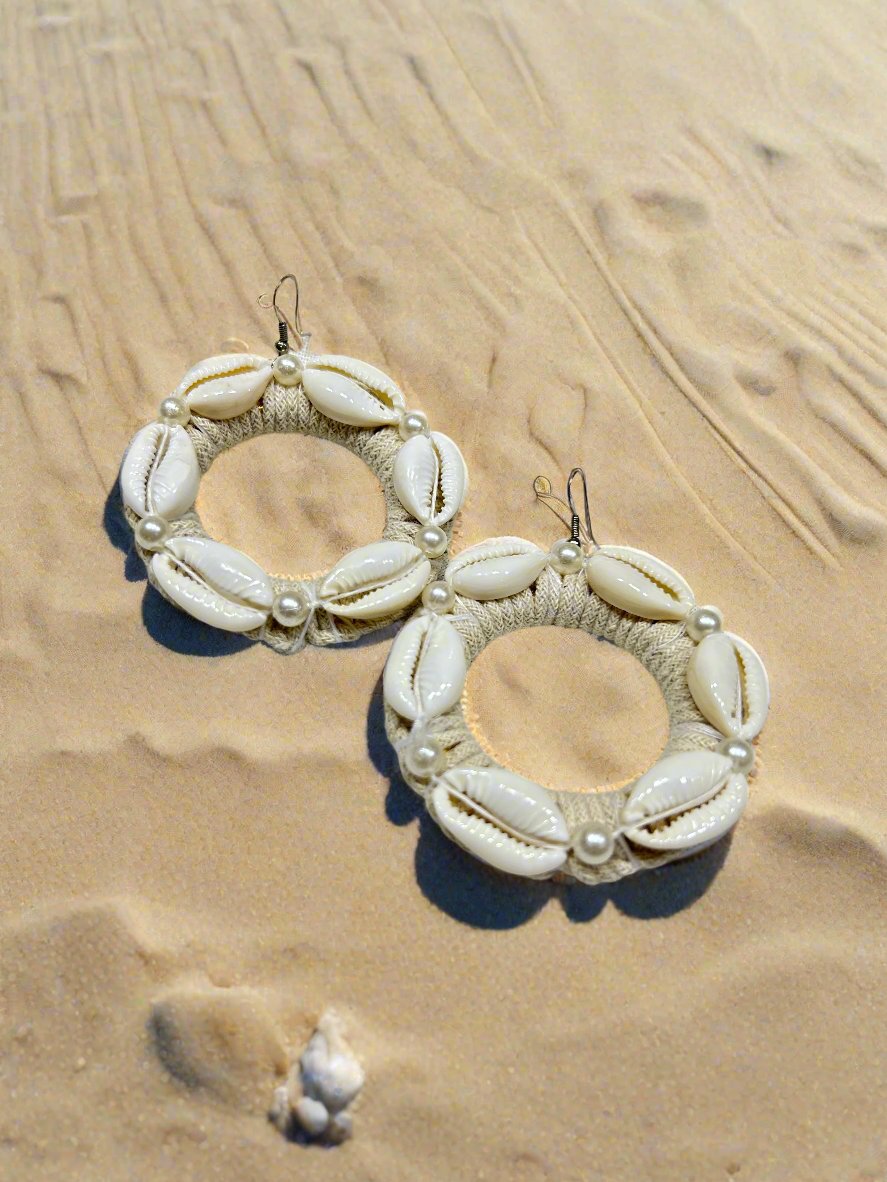 Beachy Crochet Hoops - Garud Wear
