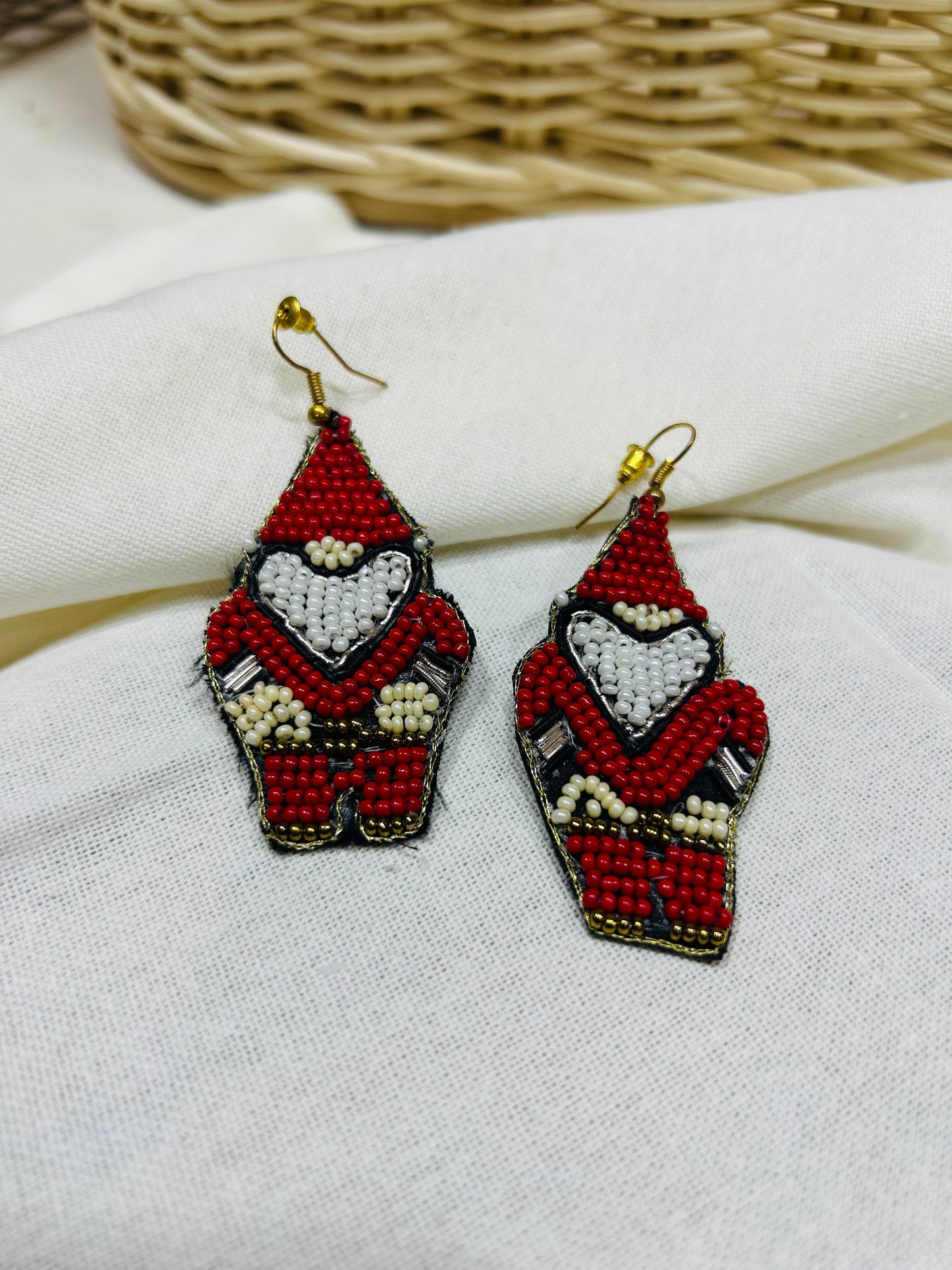 Santa Earrings - Garud Wear