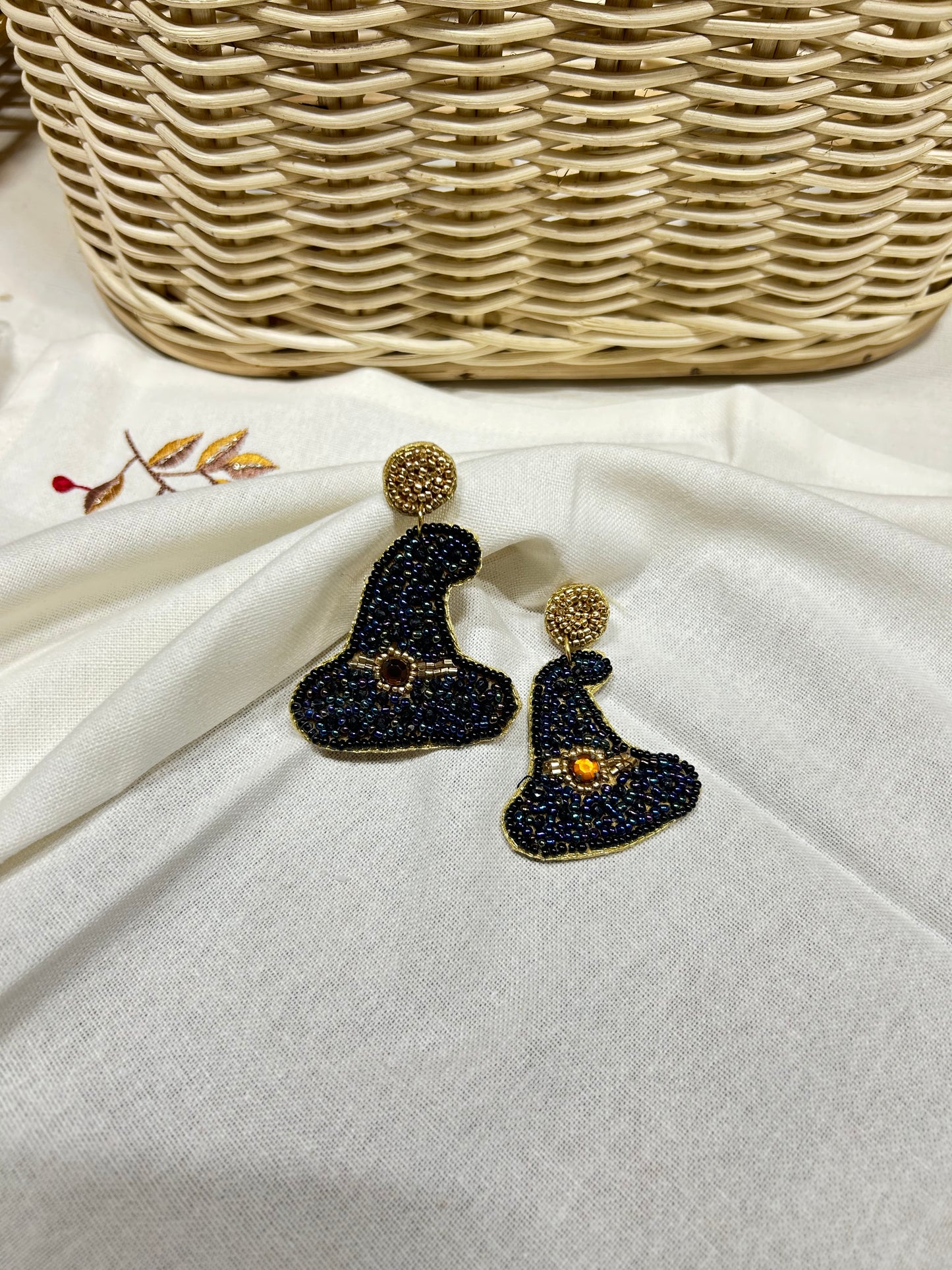 Halloween Hat Earrings - Garud Wear