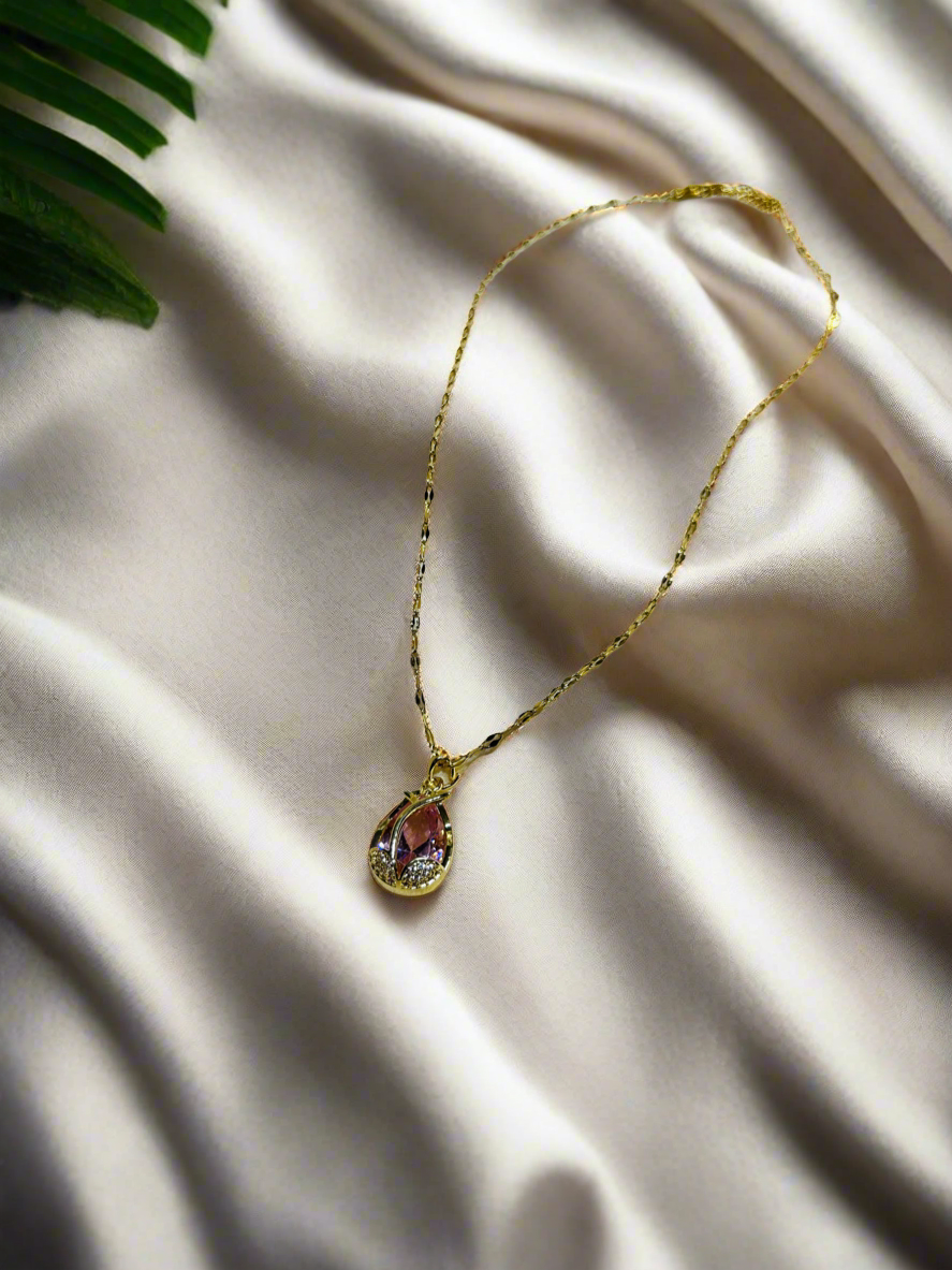 Pink Rose Pendant Garud Wear
