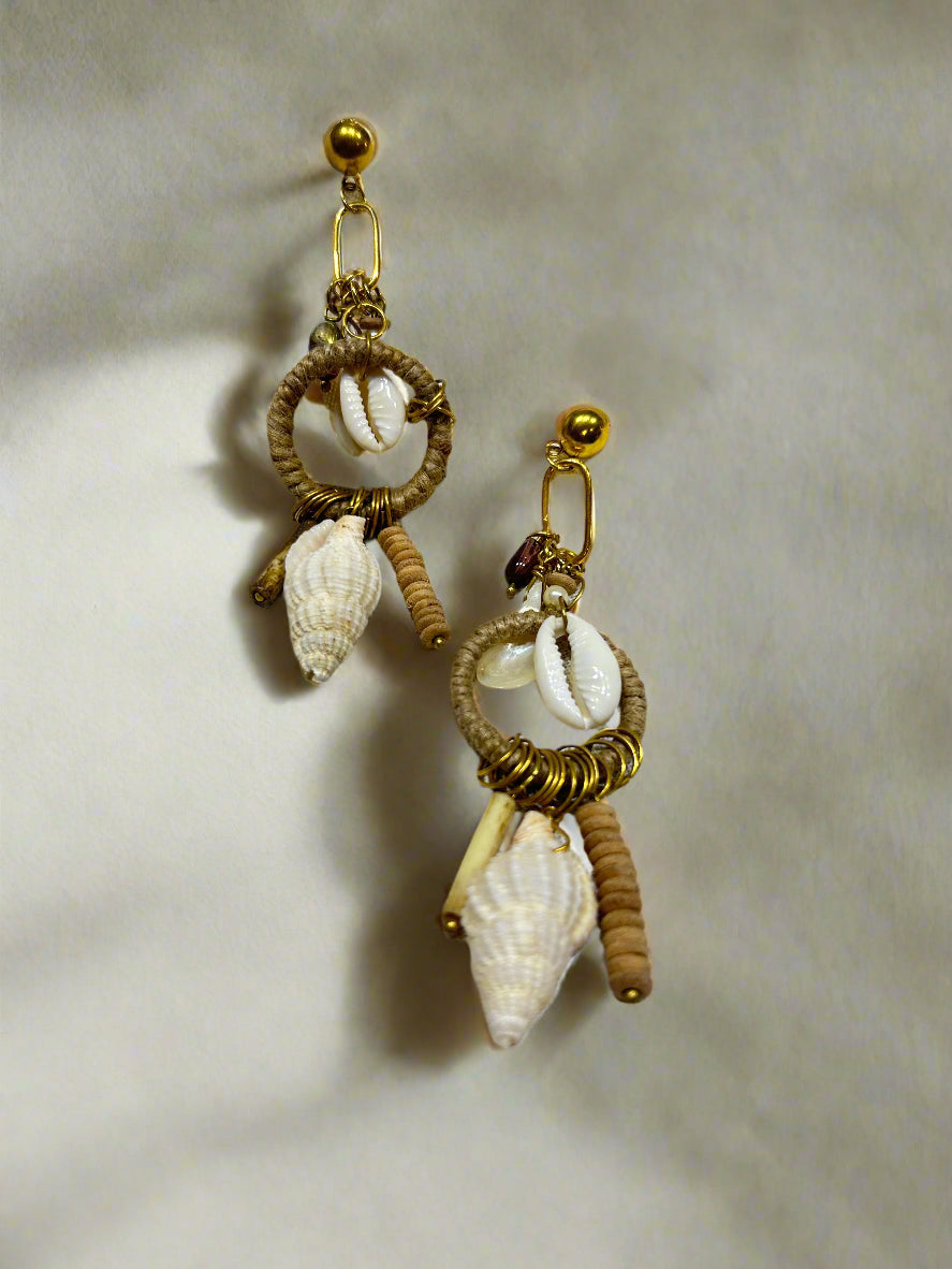 Coastal Boho Hoops - Garud Wear