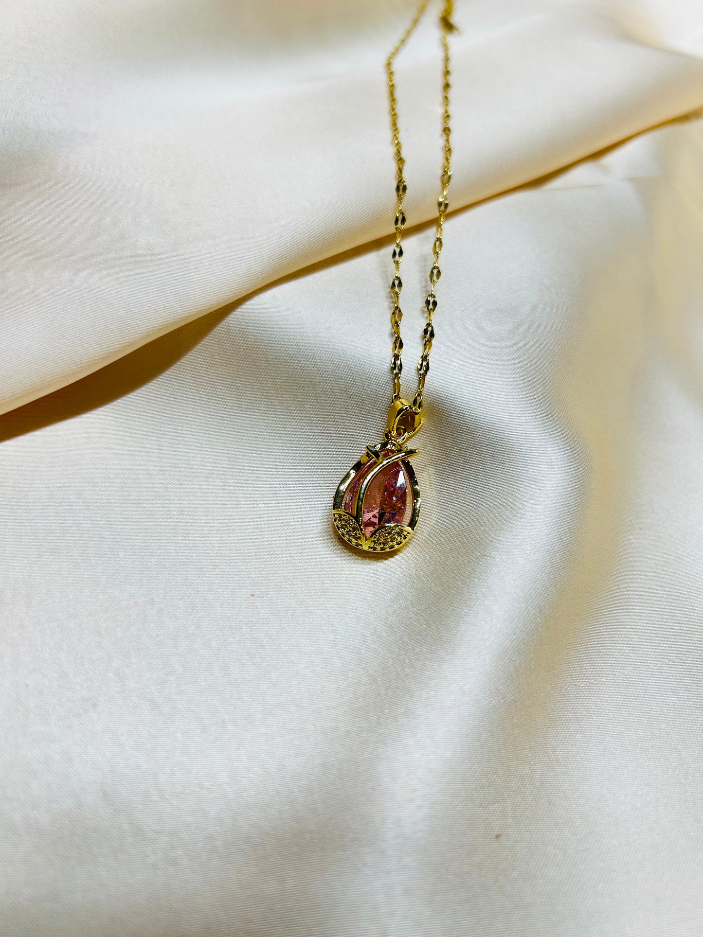 Pink Rose Pendant Garud Wear