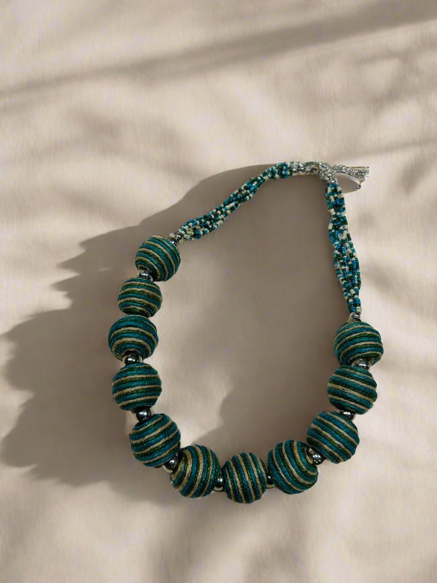 Jute Elegance Necklace - Garud Wear