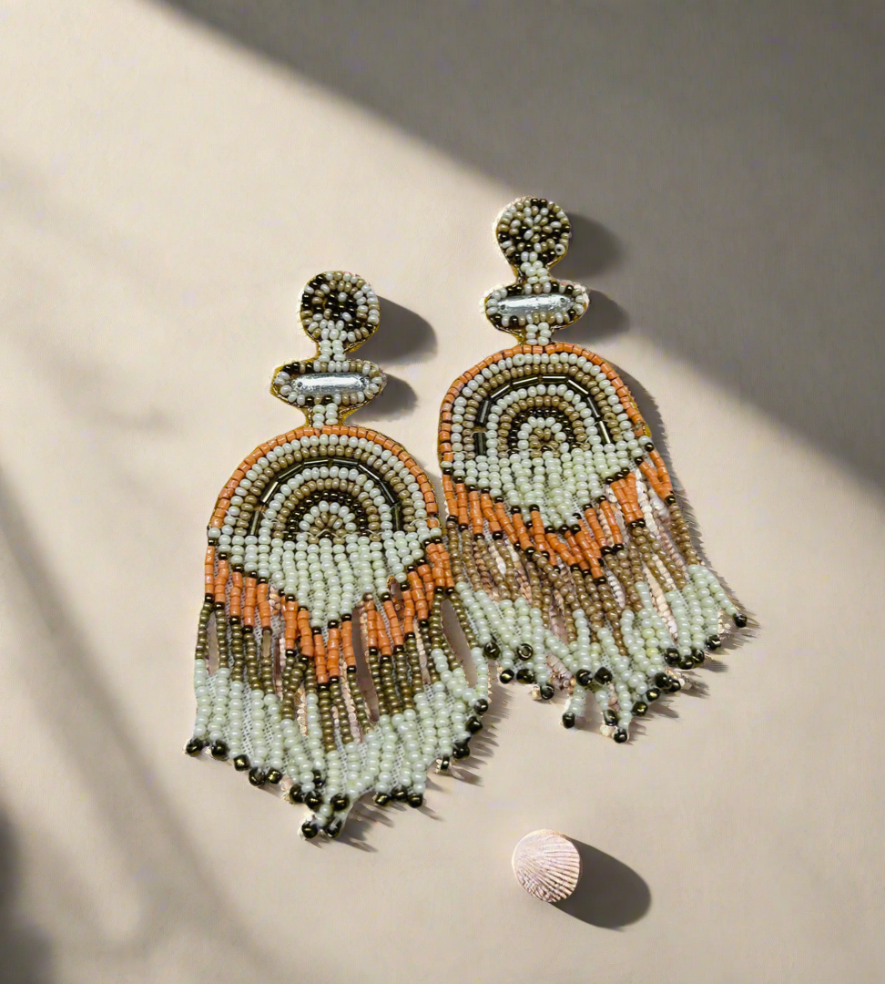 Soft Blossom Danglers - Garud Wear