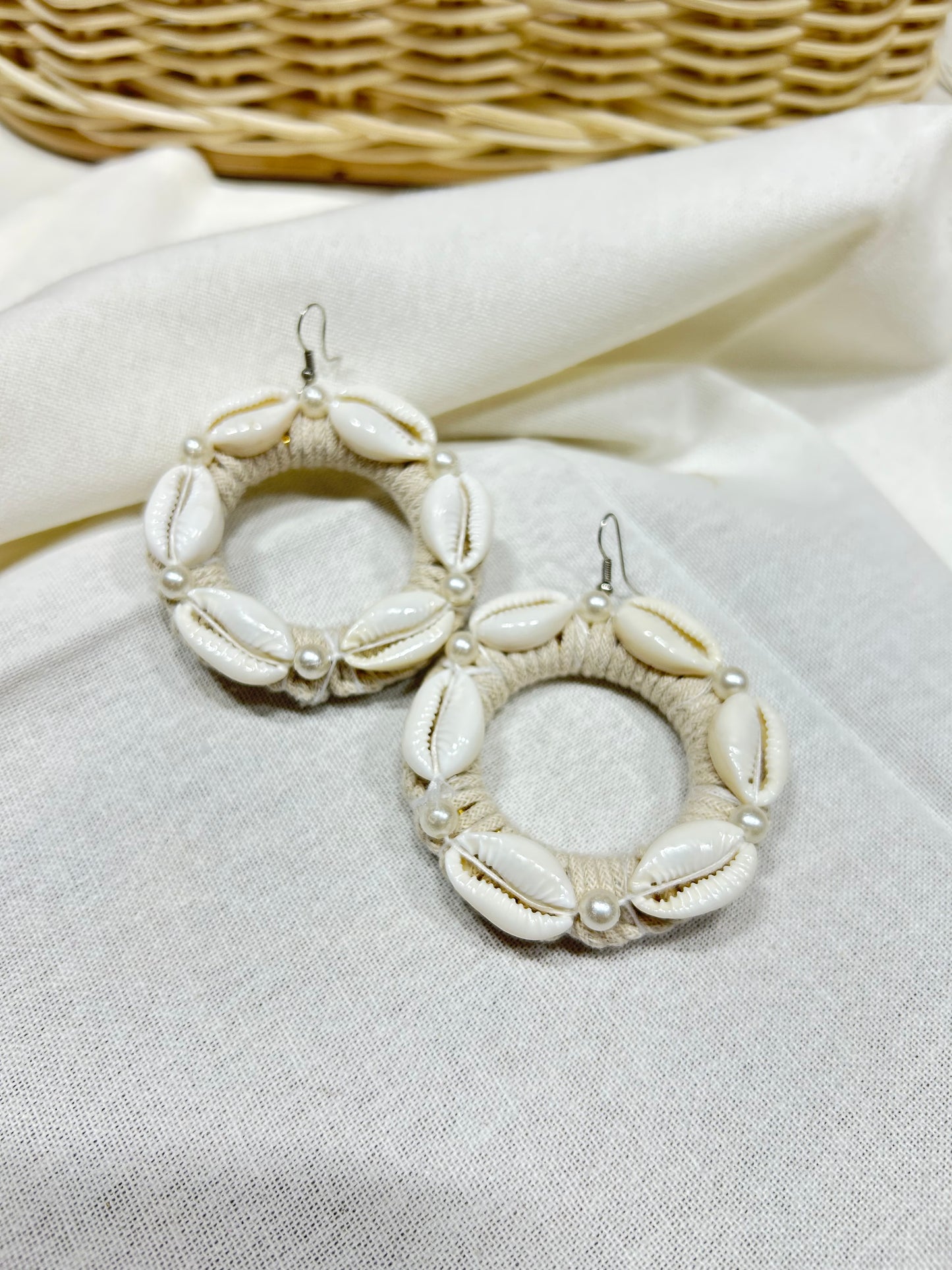 Beachy Crochet Hoops - Garud Wear