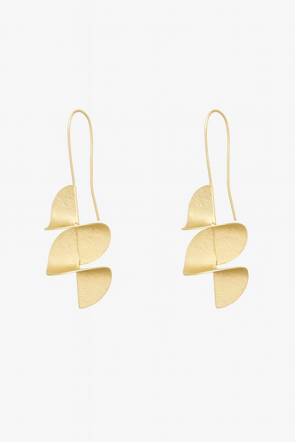 Radiant Glow Golden Ear Cuffs Garud Wear