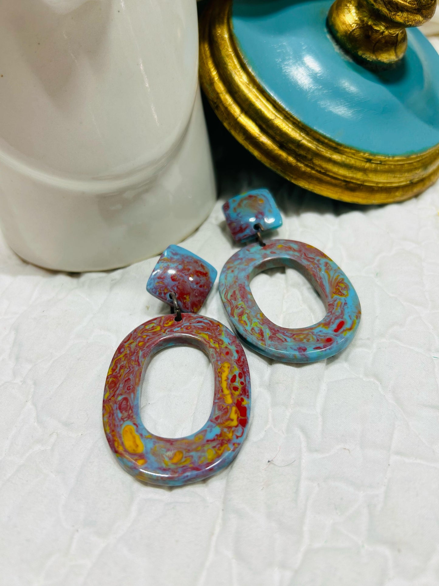 Abstract earrings Guiyaa Jewels