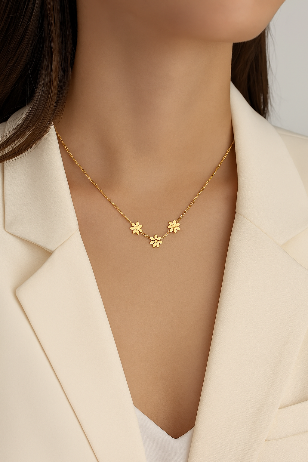 Golden Blossom Necklace Garud Wear