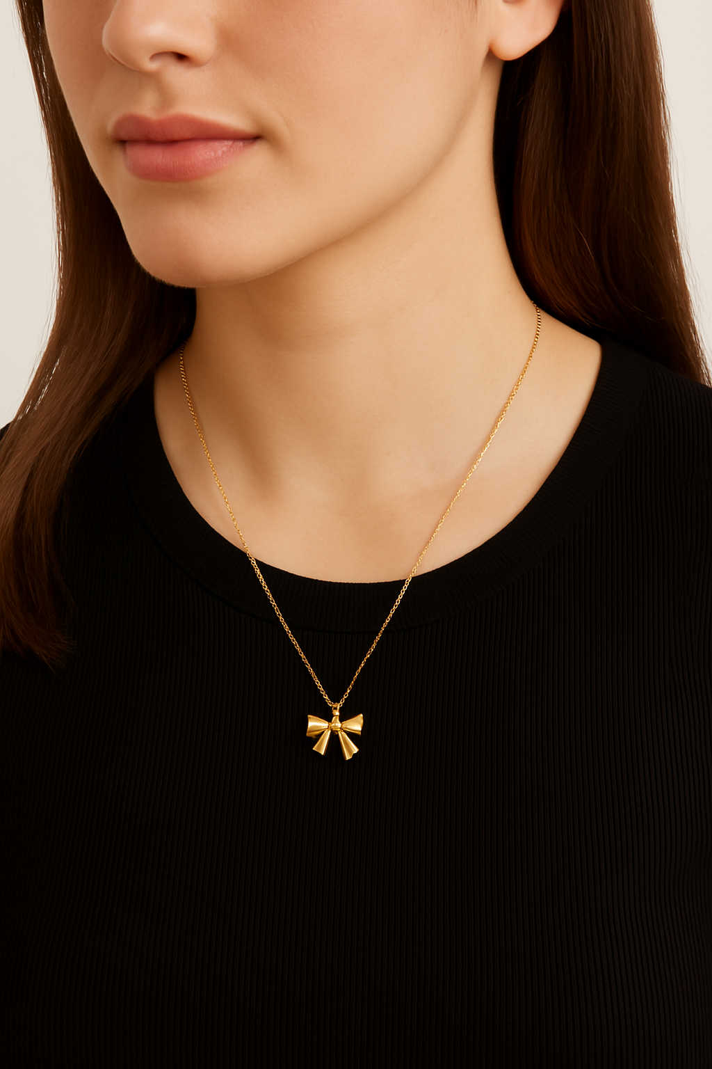 The Bow Elegance Pendant Necklace Garud Wear