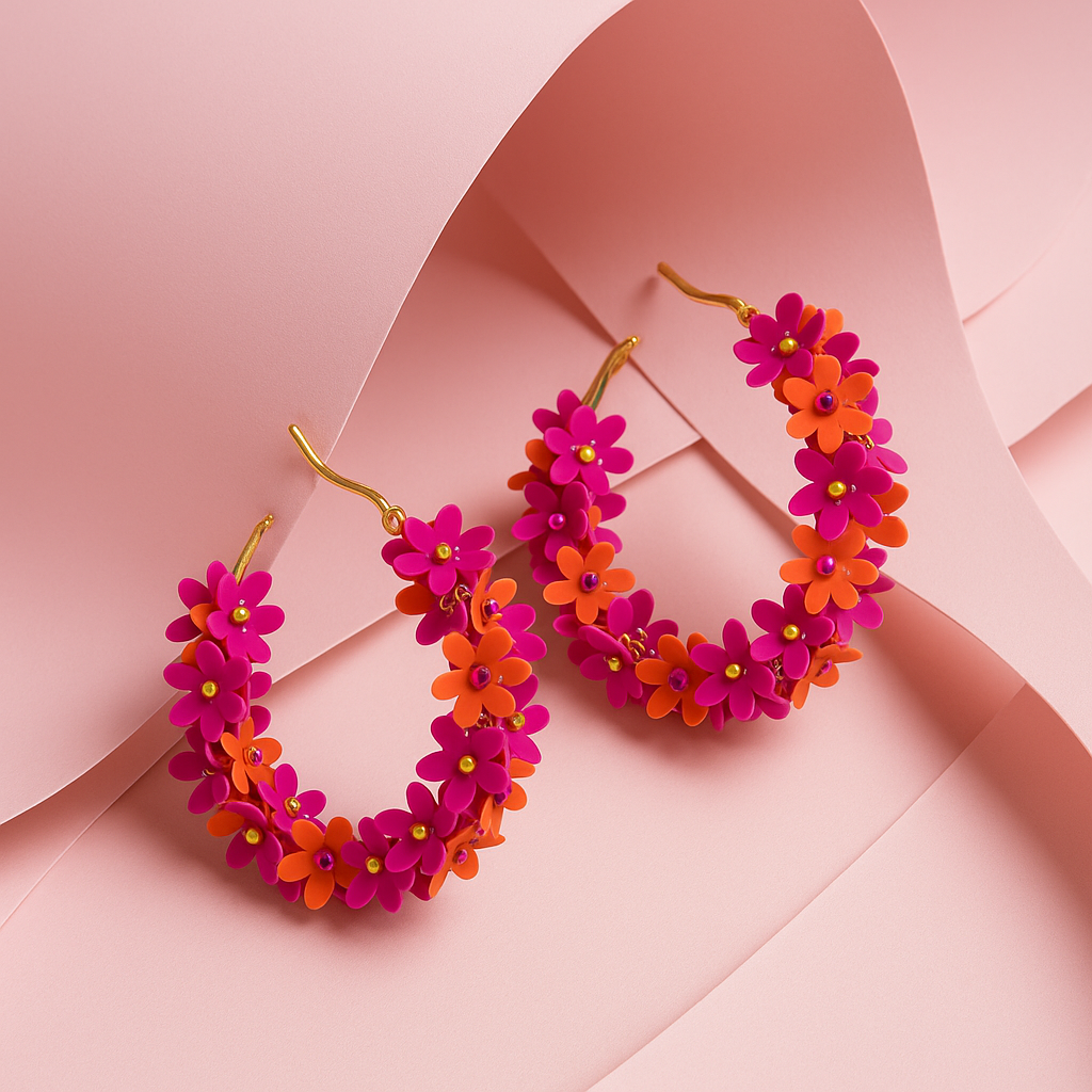 Bright Blossom Hoops Garud Wear