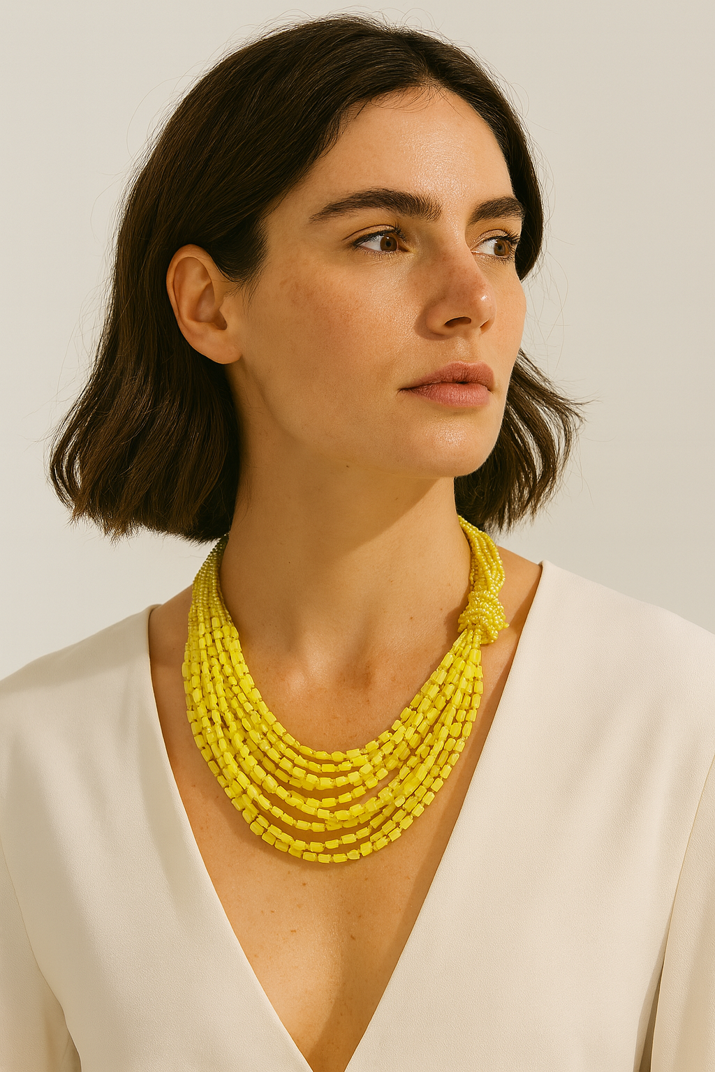 sunburst-knot-layered-necklace Garud Wear