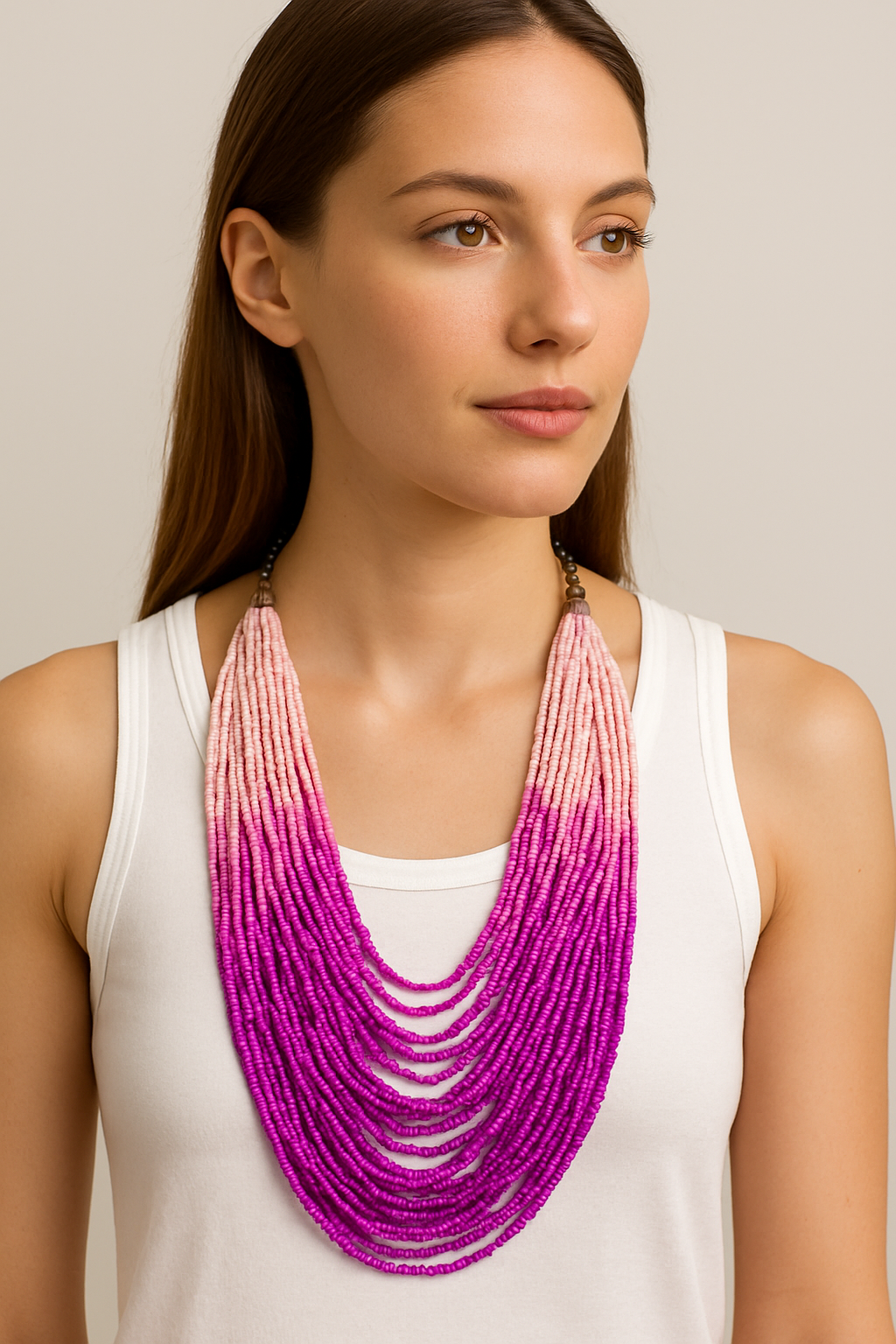 Rosy Ombre Garud Wear