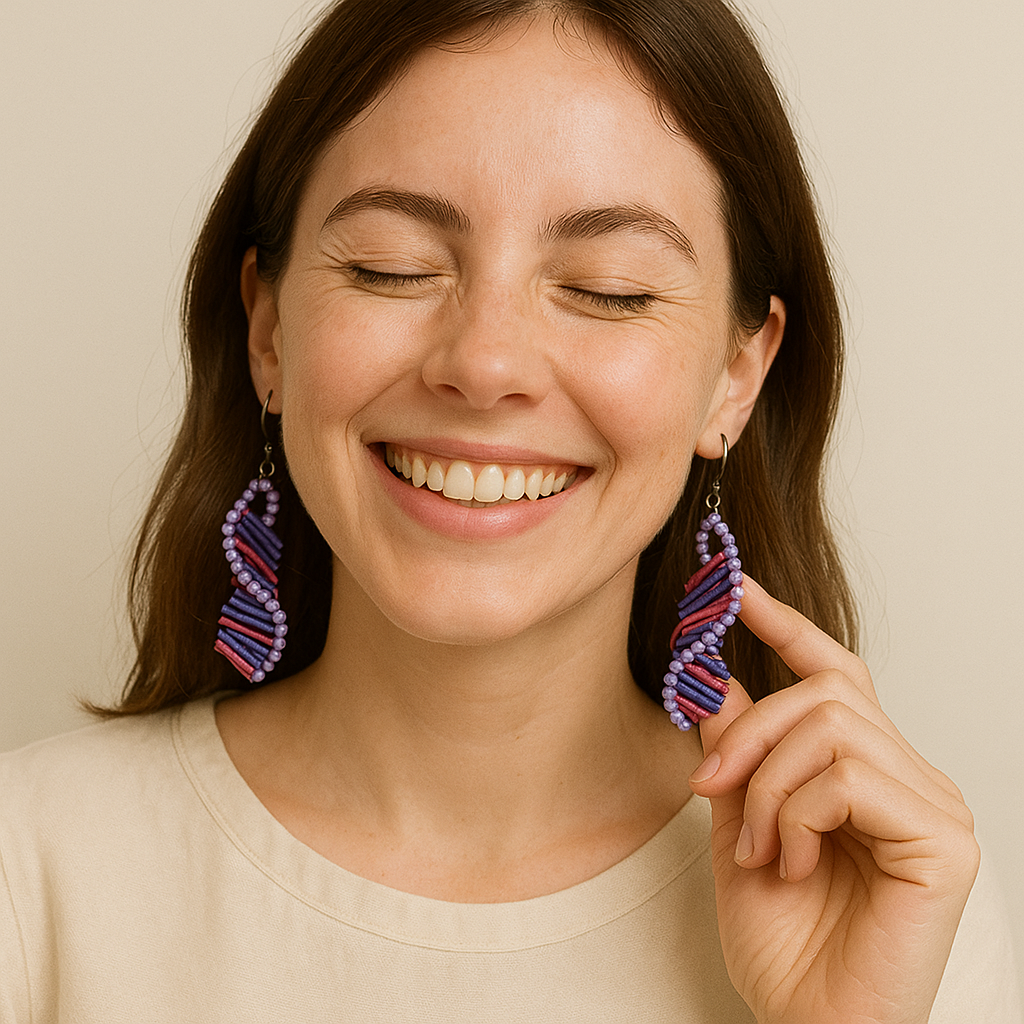Purple Dangle Garud Wear