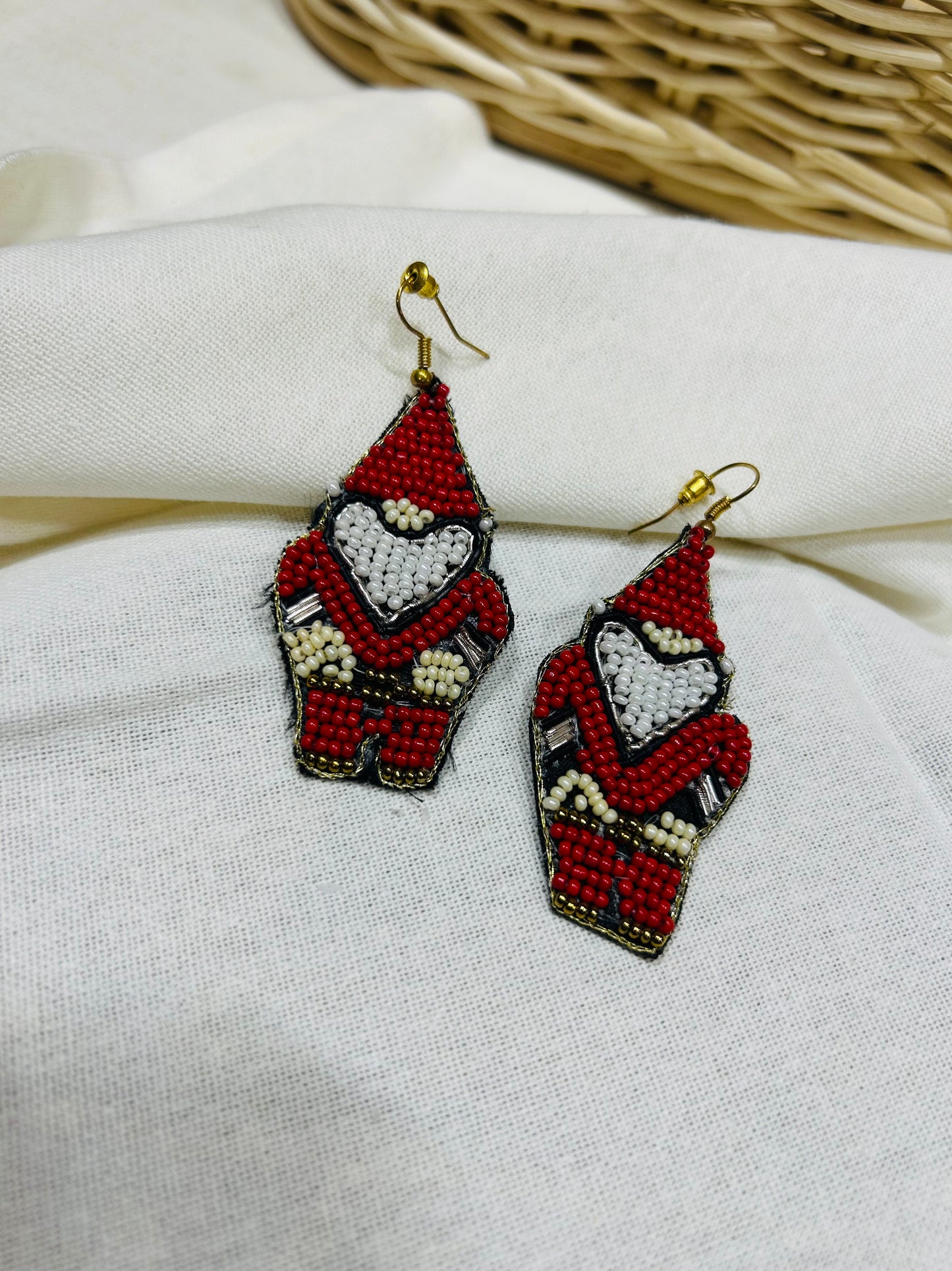 Santa Earrings - Garud Wear