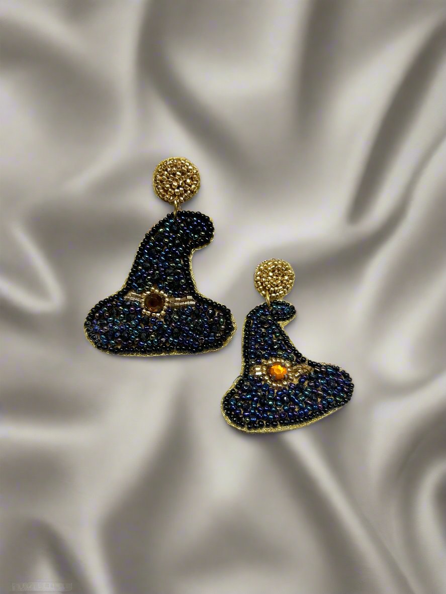 Halloween Hat Earrings - Garud Wear