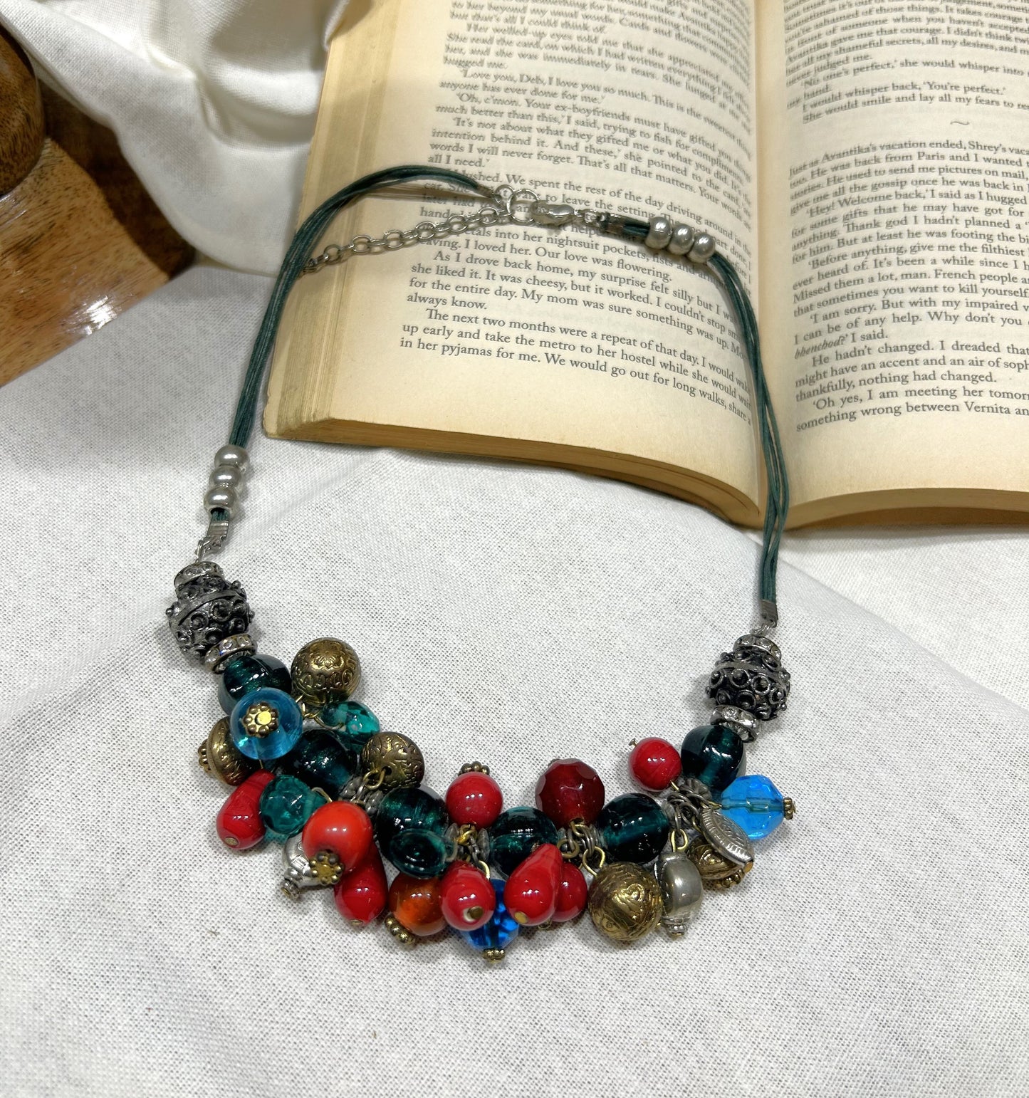 Multi Glossy Beads Necklace - Garud Wear