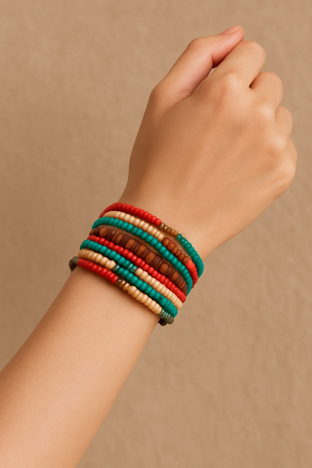 Earth Harmony Beaded Bracelet Garud Wear