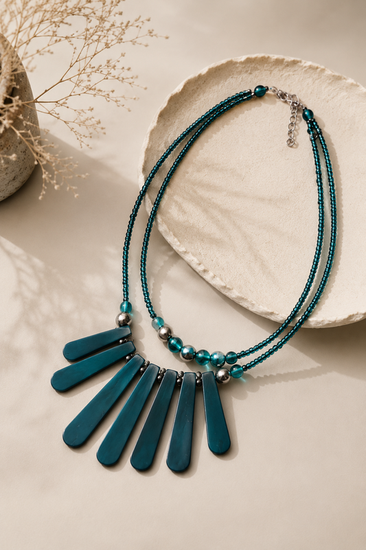 Handcrafted Wooden Necklace Garud Wear