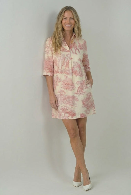 Red Toile Dress Garud Wear