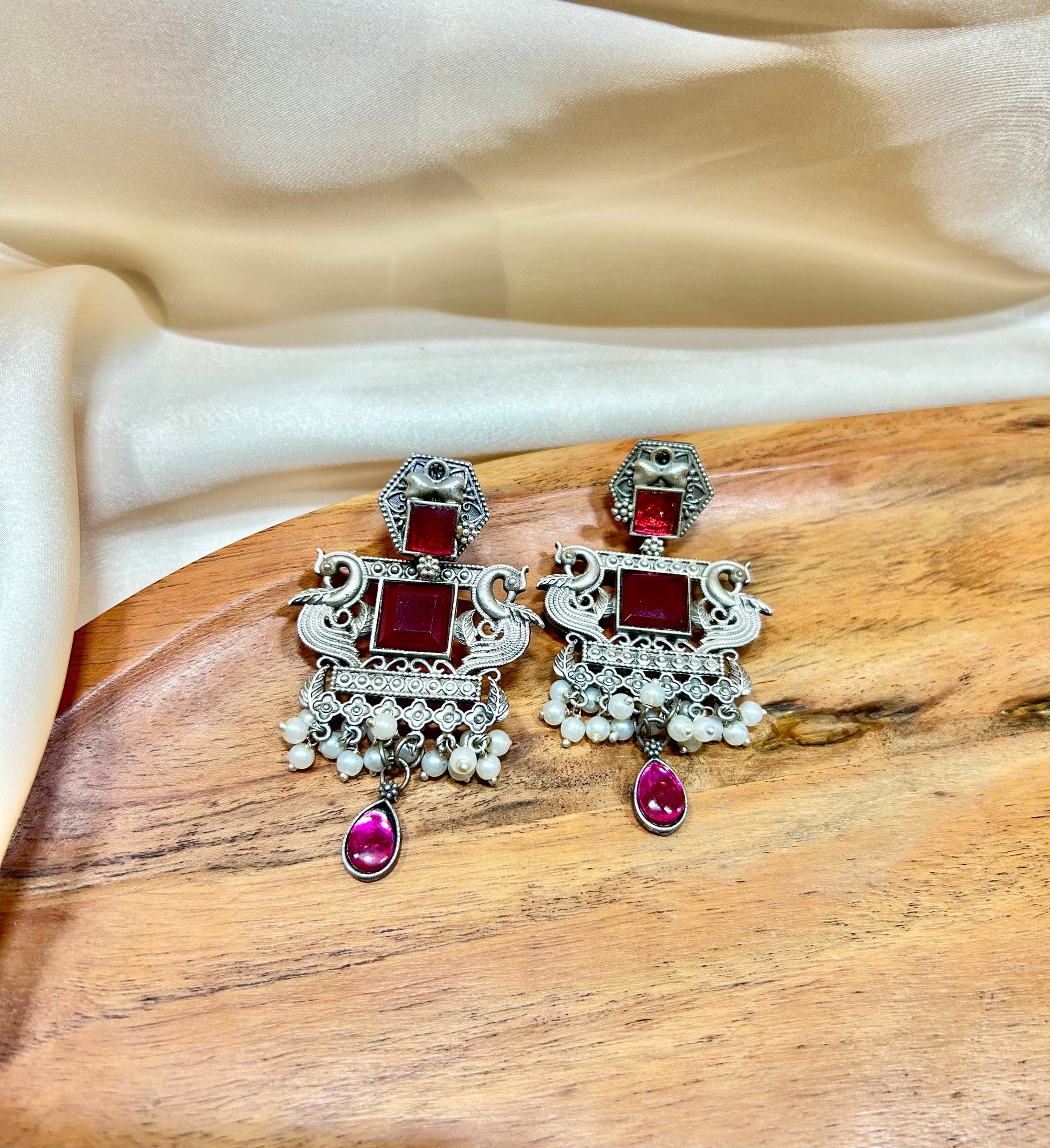Ruby Earrings - Garud Wear
