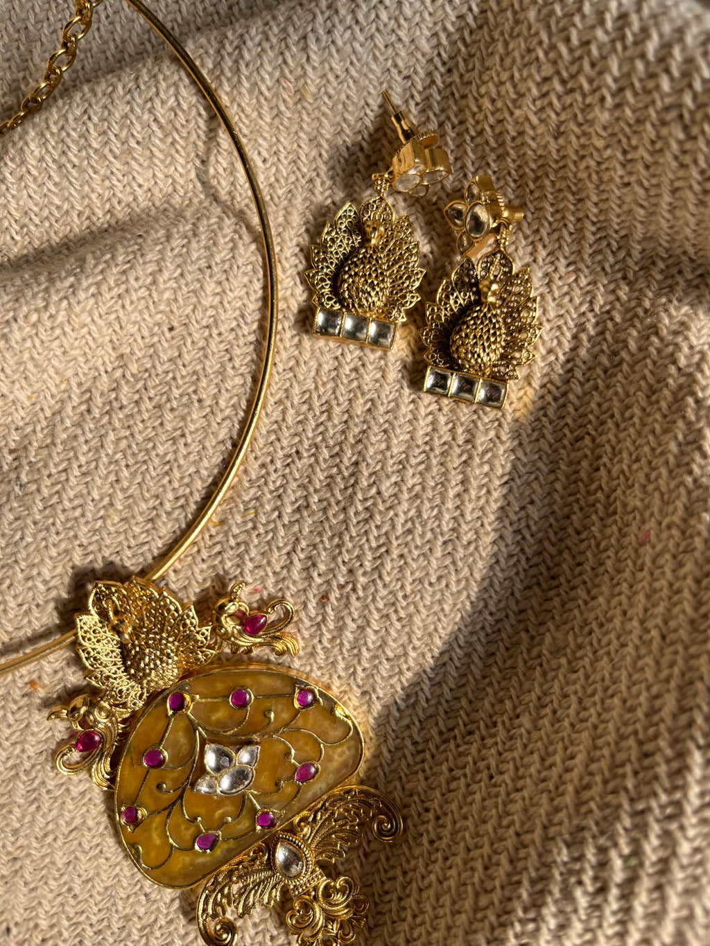 Timeless Tradition Jewellery For All Occasions in Yellow Guiyaa Jewels