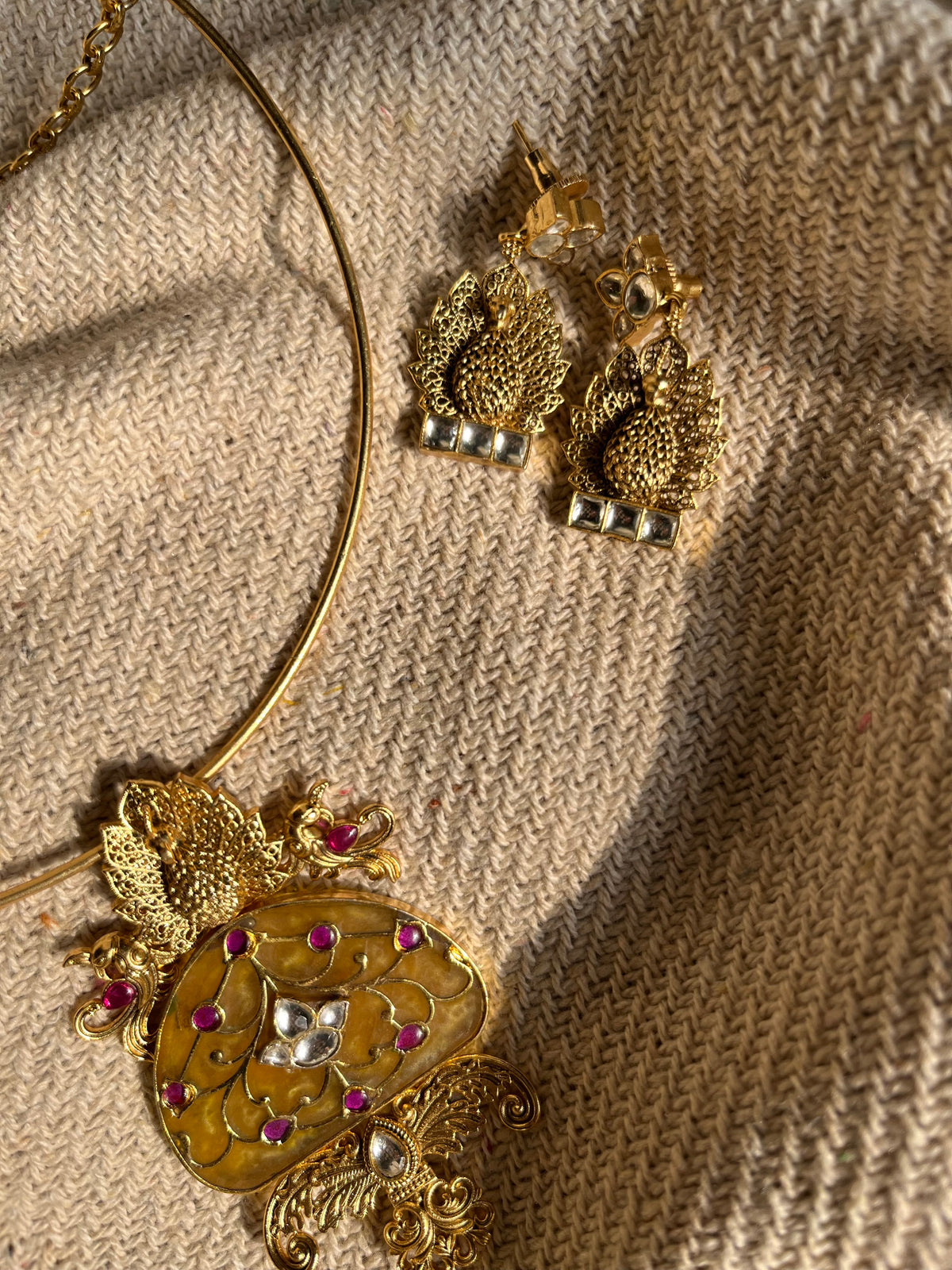 Timeless Tradition Jewellery For All Occasions in Yellow Guiyaa Jewels