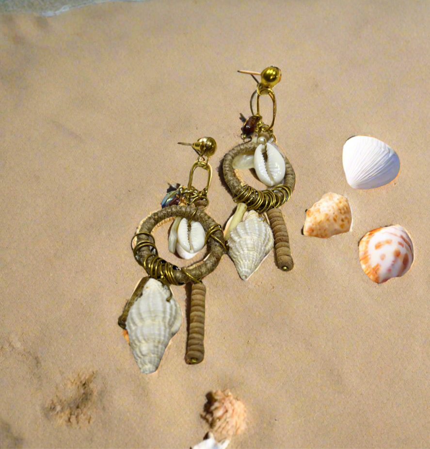 Coastal Boho Hoops - Garud Wear