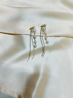 Pearl Chain Earrings - Garud Wear