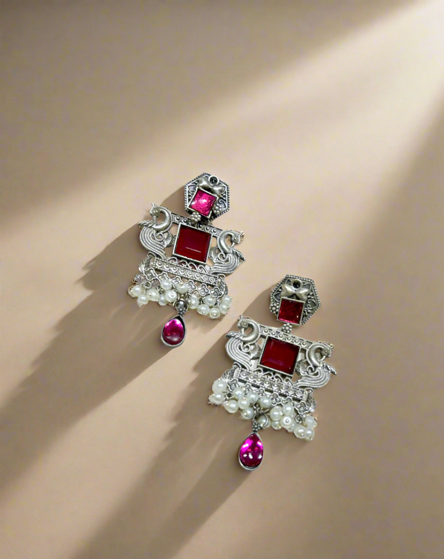 Ruby Earrings - Garud Wear
