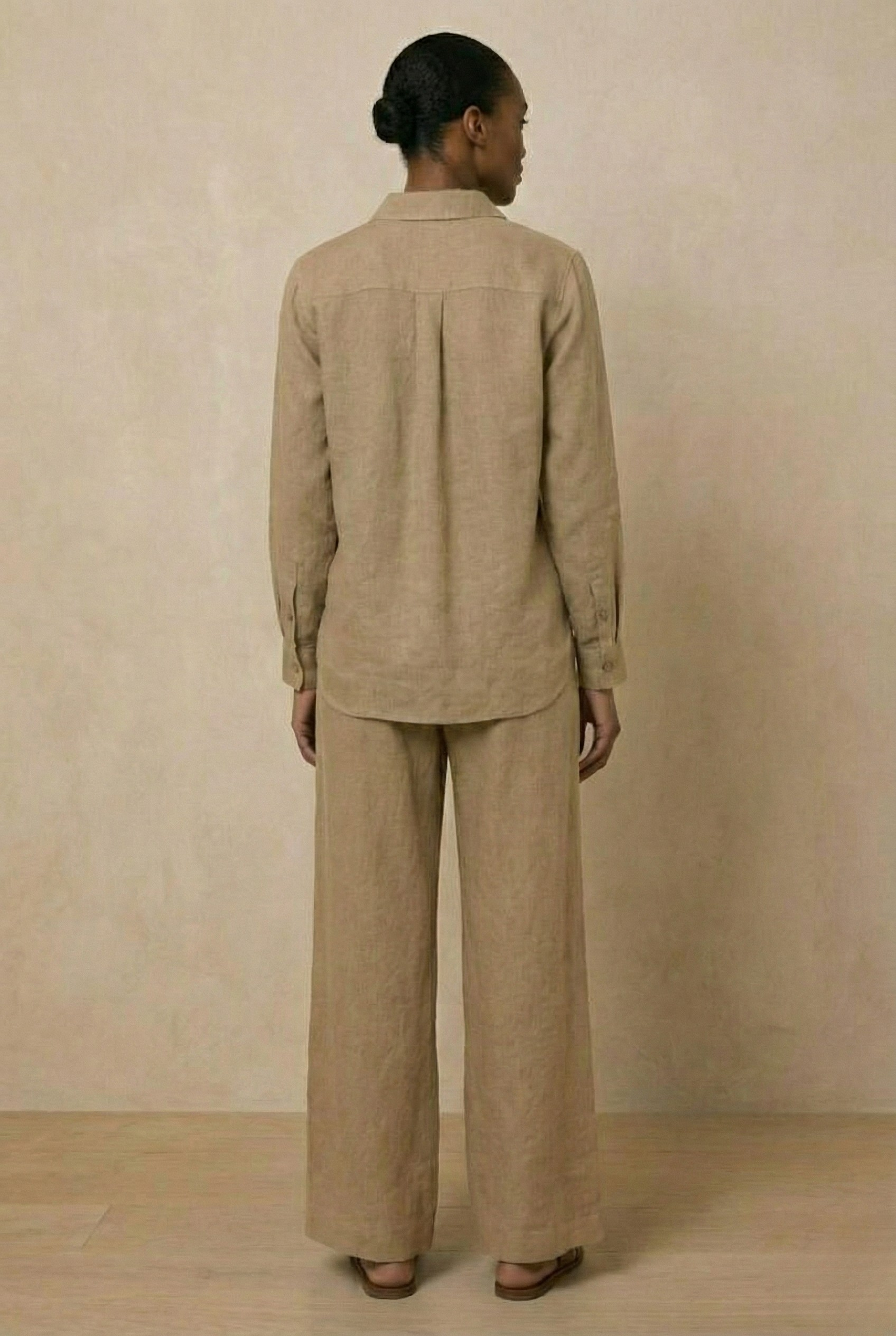 Beige Cord set Garud Wear