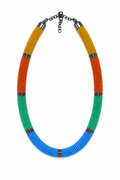 Multicolour Bead Handmade Necklace Garud Wear