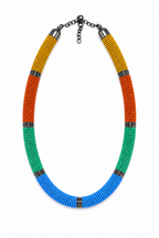 Multicolour Bead Handmade Necklace Garud Wear