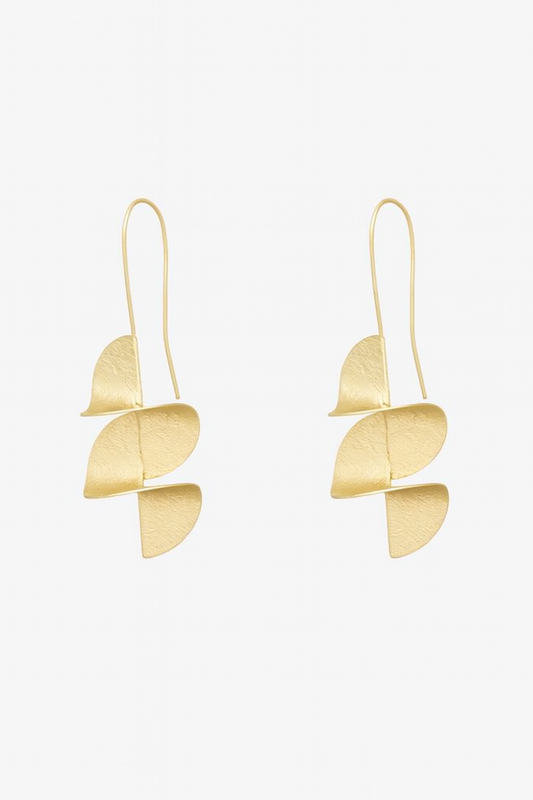 Radiant Glow Golden Ear Cuffs Garud Wear
