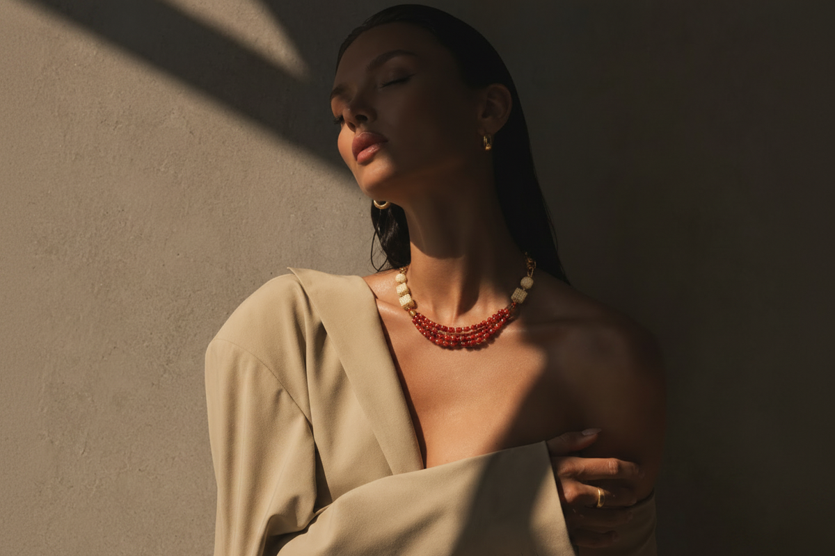 Beaded Necklace Garud Wear