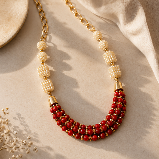 Beaded Necklace Garud Wear