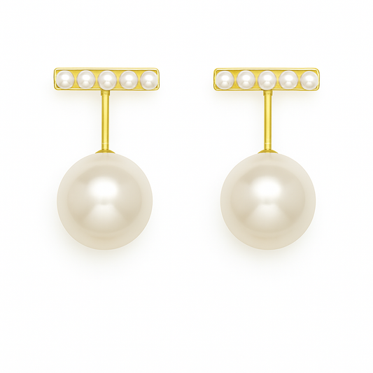 Classic White Pearl Drops Garud Wear