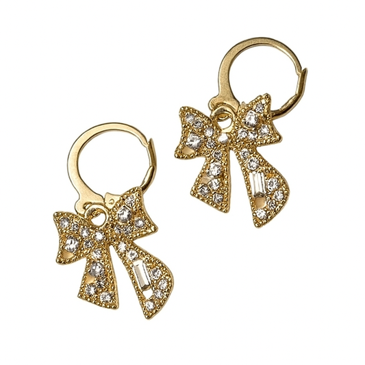 Golden Grace Bow Earrings Garud Wear