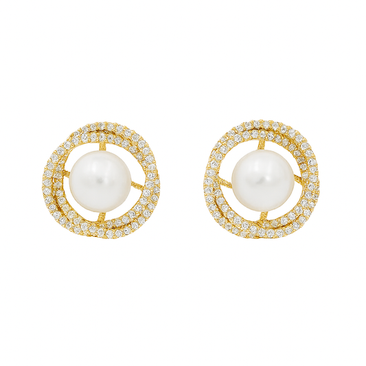 Golden Whisper Pearls Garud Wear