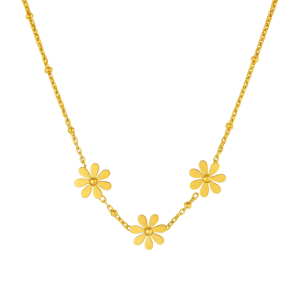 Golden Blossom Necklace Garud Wear