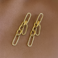 Elegant Radiance Chain Earrings Garud Wear