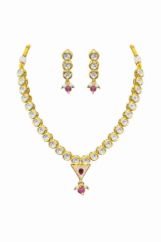 Luminous Gold Stone Pendant Garud Wear