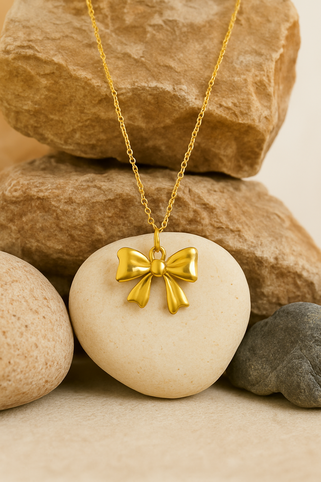 The Bow Elegance Pendant Necklace Garud Wear