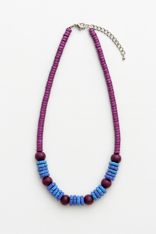 Tranquil Twilight Beaded Necklace Garud Wear