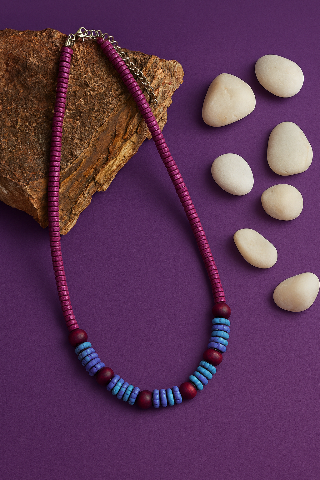 Tranquil Twilight Beaded Necklace Garud Wear