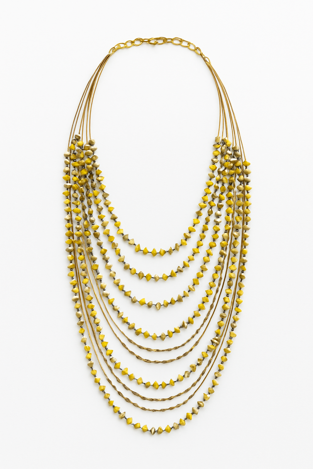 Serene Layers Beaded Necklace Garud Wear